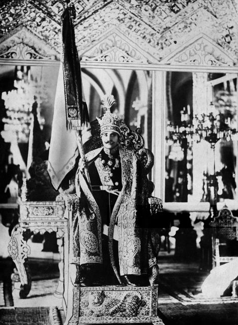 Reza Shah coronation