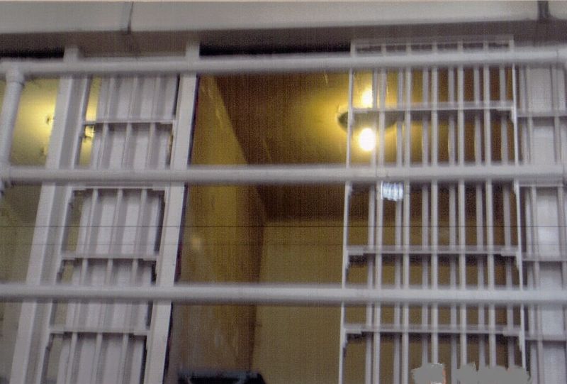 Cell 181 in Alcatraz where Al Capone was imprisoned. Photo Credit