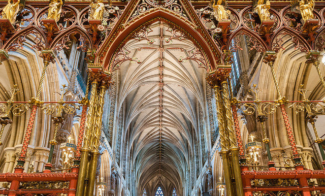 Sir George Gilbert Scott restored the cathedral to its medieval splendor in the 18th-century   Photo Credit