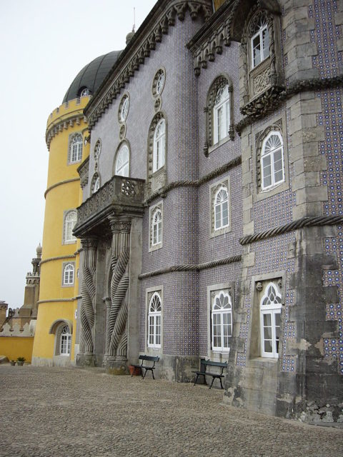 The entrance of the palace. Photo Credit