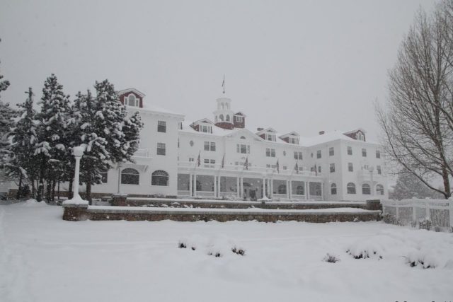 The hotel was closed during winter season  Photo Credit