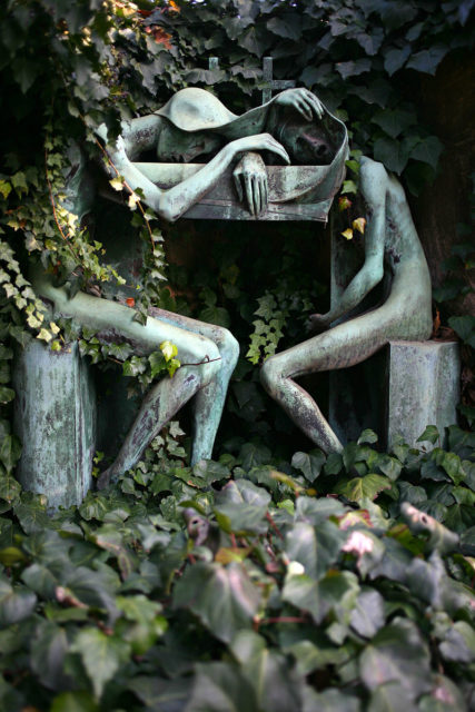 The tomb of the sculptor Adolfo Wildt. Photo Credit