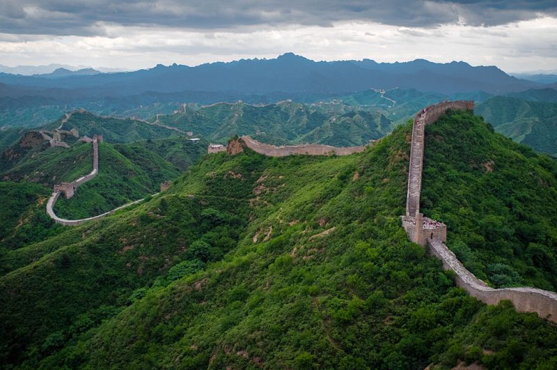 The Great Wall of China at Jinshanling. Author: Severin.stalder  CC BY-SA 3.0