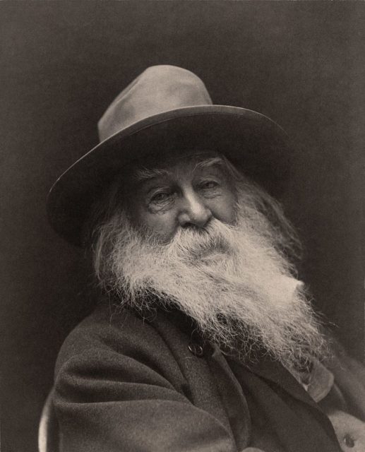 Walt Whitman, 1887.