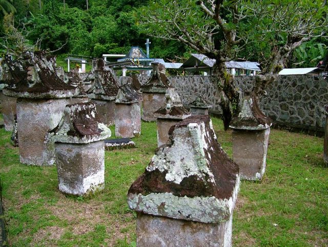 Waruga tomb of Minahasa ancestors Photo Credit