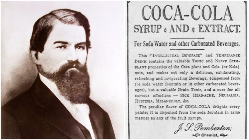 John Pemberton, the inventor of Coca-Cola, died penniless and addicted to  morphine