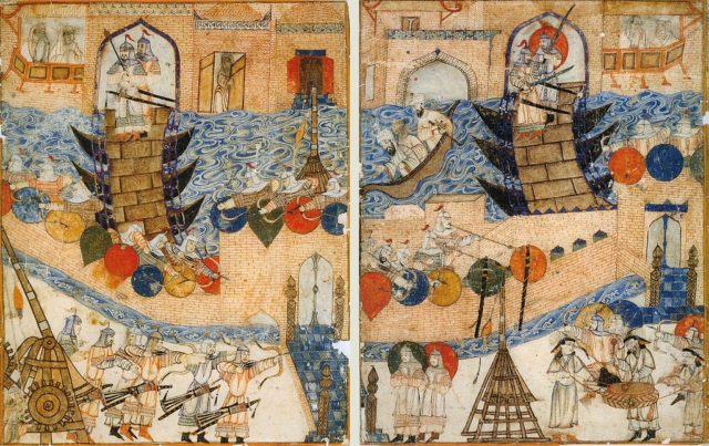 Mongol invasion of Baghdad.