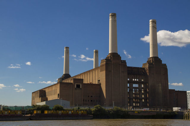 Battersea Power Station view from River Thames Photo Credit