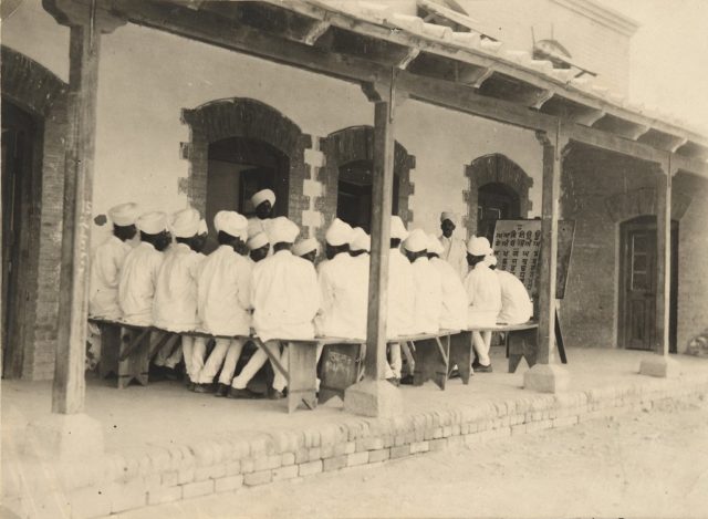 Sikhs regimental school. Photo Credit