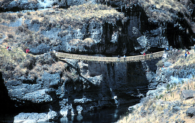 The new bridge is now complete and in use. Photo Credit