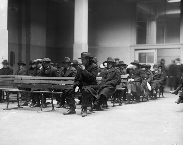 Radicals awaiting deportation, 1920