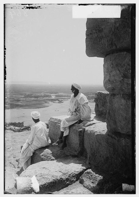 Nile Valley from the Great Pyramid Photo Credit 