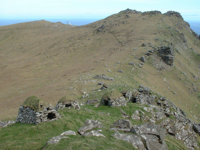 Cleits seen from Mullach Bi Photo Credit