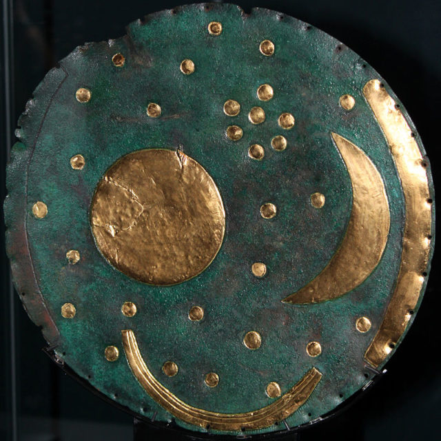 The Nebra sky disk Author: Anagoria   CC BY 3.0