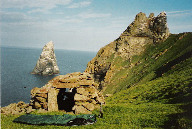 A Cleit on St Kilda Photo Credit Photo Credit
