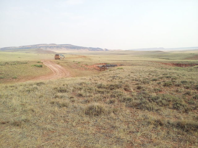 Access road to BLM Hole in the Wall Trail Photo Credit