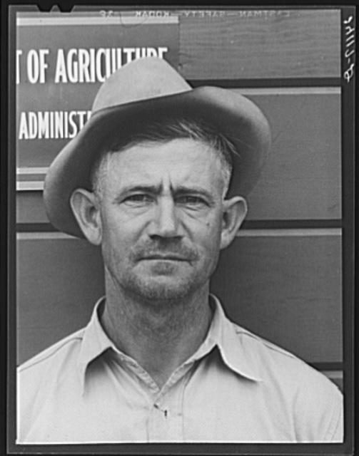 Migrant field workers. Tulare migrant camp. Visalia, California