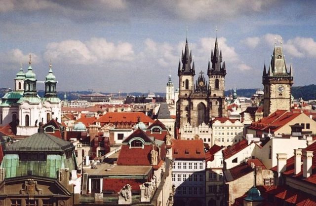 View of Prague from the Clementinum – By Morn – CC BY-SA 3.0