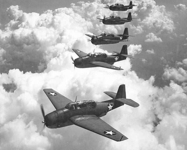 US Navy Avengers, similar to those of Flight 19