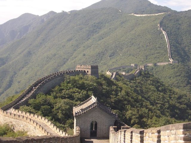 The purpose of the Great Wall of China was to stop the “barbarians” from crossing the northern border of China