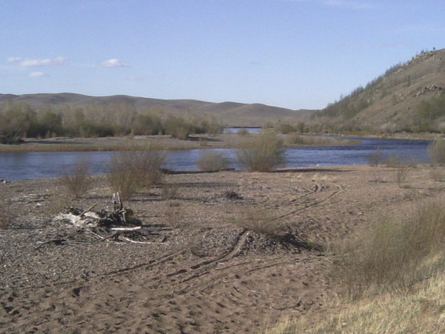 Autumn at the Onon River, Mongolia, the region where Genghis Khan was born and grew up. Photo Credit