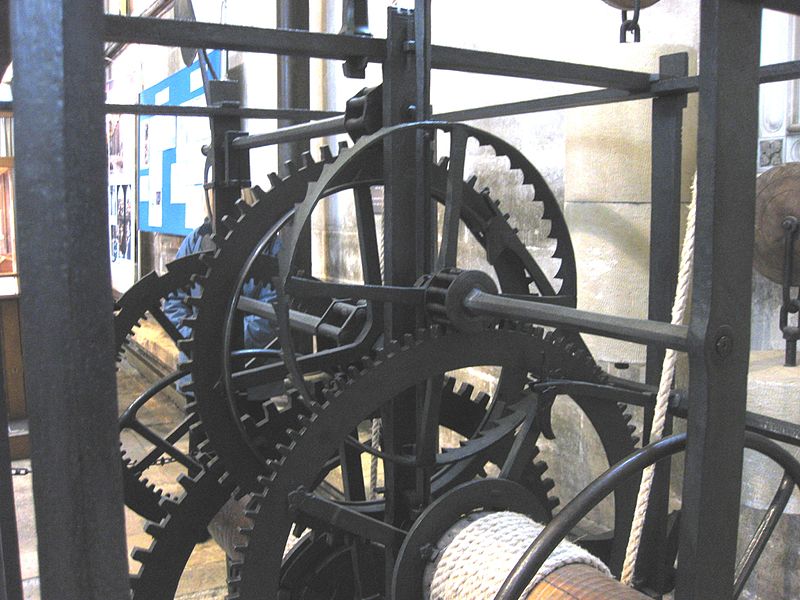 Salisbury Cathedral Clock, the oldest working clock in the world, was rediscovered by accident