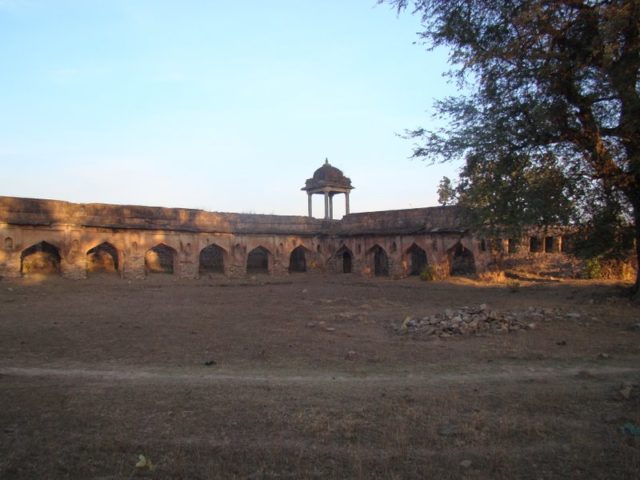 Barracks in the fort
