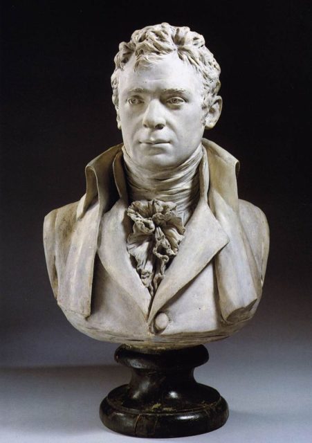 Bust of Robert Fulton  Photo Credit