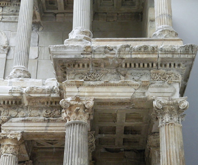 Detail of the Market Gate of Miletus, Pergamon Museum Berlin  Photo Credit