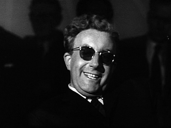 A still of Dr. Strangelove from the movie.