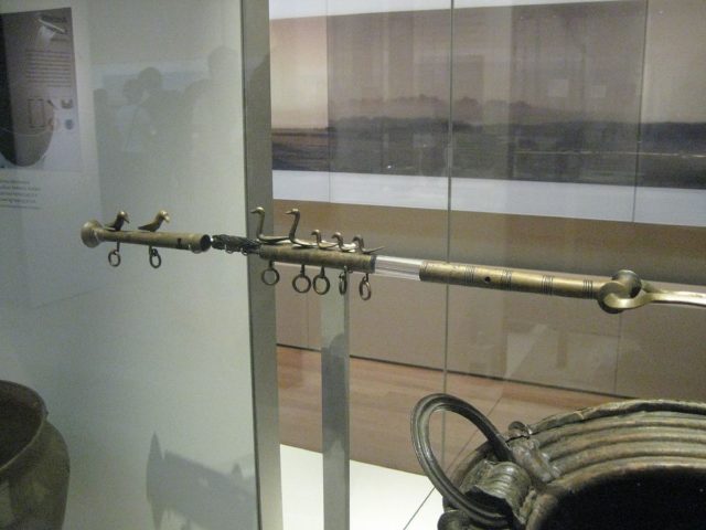 Dunaverney flesh-hook. Since 1856, it has been in the British Museum in London   Photo Credit