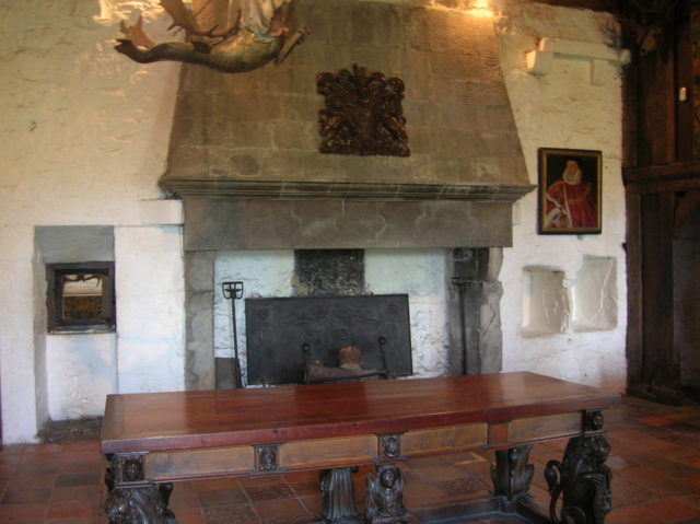 Fireplace. Photo Credit