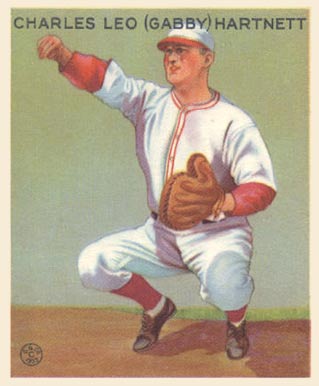 Gabby Hartnett was a famous Major League Baseball player who died on his birthday.
