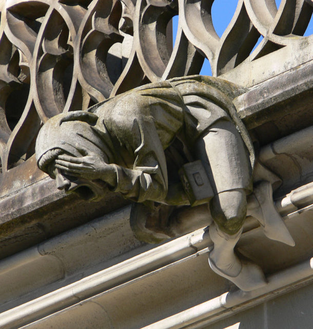 Gargoyle at Bern Minster, Switzerland Photo Credit