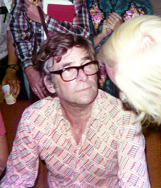 Gene Roddenberry at a Star Trek convention in 1976  Photo Credit