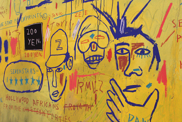 Graffiti by Basquiat. Photo Credit
