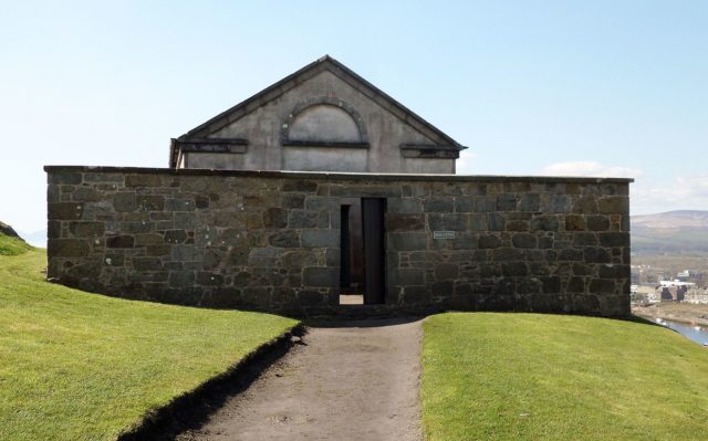 Gunpowder Magazine at the castle  Photo Credit