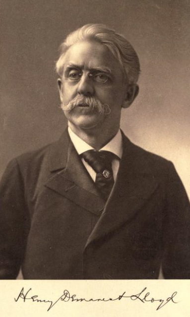 Henry Demarest Lloyd (May 1st, 1847 – September 28th, 1903) political activist and muckraker which preceded Tarbell’s findings regarding Standard Oil