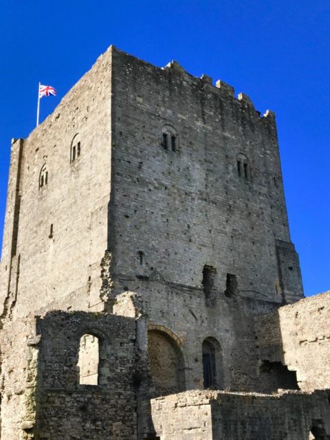 Portchester Castle’s keep