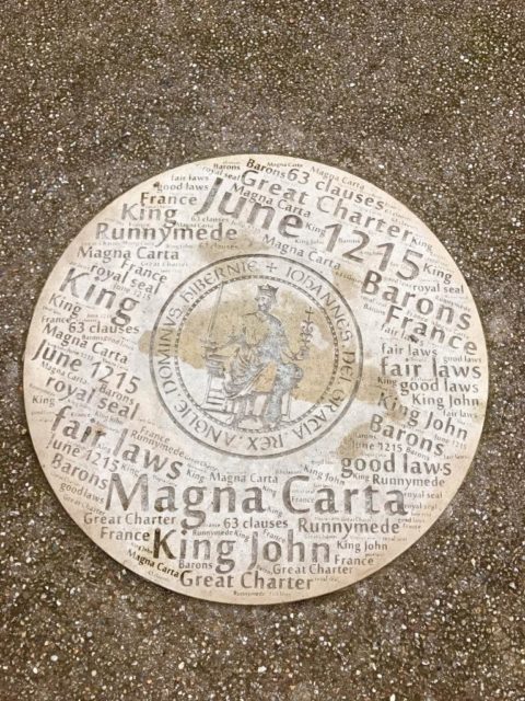“Magna Carta Libertatum” was a charter agreed by King John in 1215. The chart played a role in the English political life, regulating the relations with the church, the barons and so forth