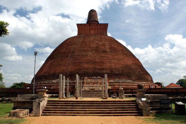 It is considered to be the largest stupa in the world  Photo Credit