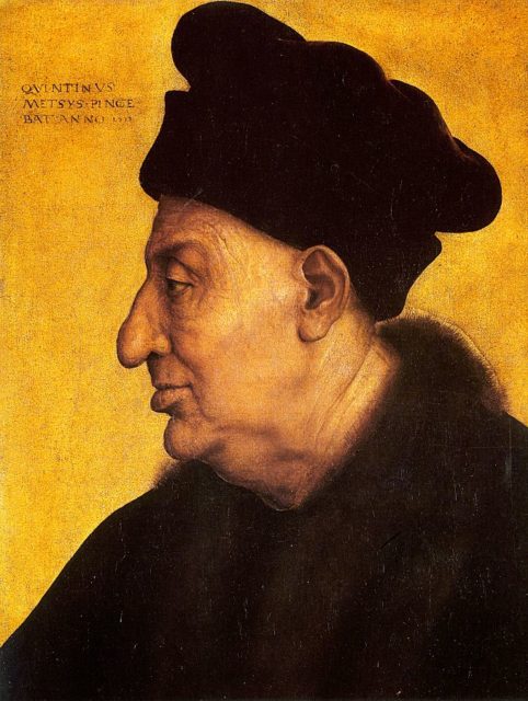 The other half of the Flemish diptych, “Portrait of an Old Man,” 1517. Musée Jacquemart-André, Paris