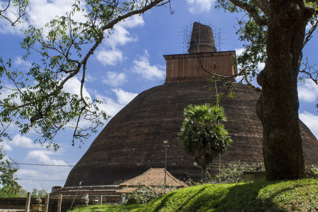 The construction was initiated by King Mahasena of Anuradhapura  Photo Credit