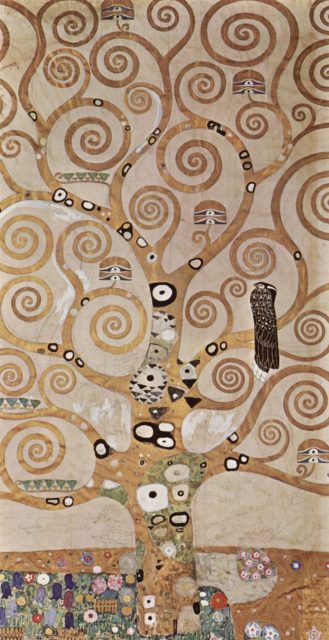 The tree of life by Gustav Klimt