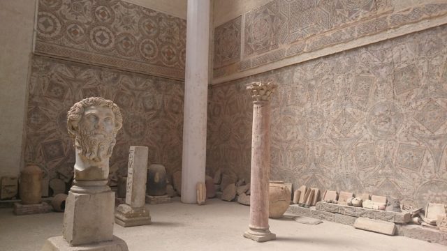 The walls of the museum are entirely covered with mosaics   Photo Credit