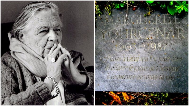 When Marguerite Yourcenar became the first female member elected