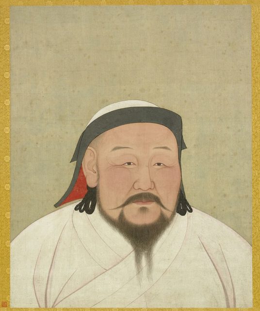 Kublai Khan, Genghis Khan’s grandson and founder of the Yuan dynasty.