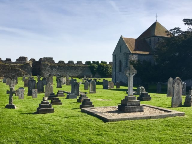 The church’s graveyard