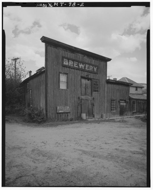 Gilbert Brewery, Wallace Street, Virginia City, founded in 1866 by Henry S. Gilbert (1833-1902)