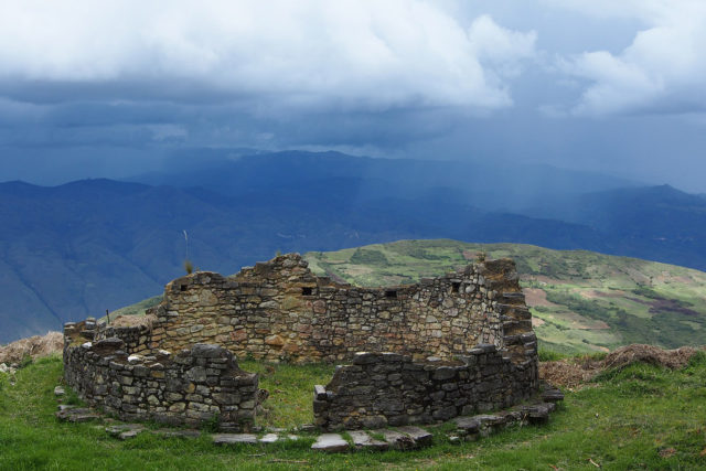 Kuelap Chachapoyas Remains of a house that would have held up to 8 people  Photo credit